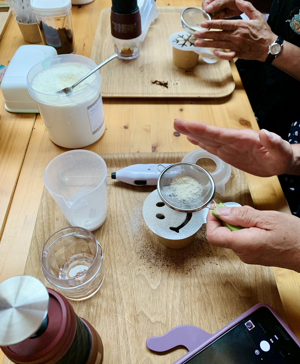 gyunyu_camp's tweet photo. WS当日は #北海道フリーズドライ牛乳 でカフェラテアートを楽しんでいただきました🐮🥛✨

#牛乳でスマイルプロジェクト https://t.co/8D3MS3r9Yp