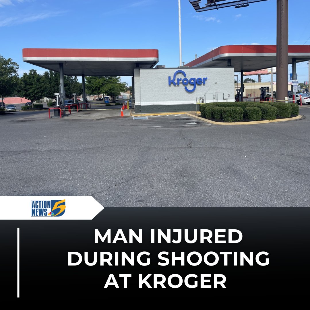 WMCActionNews5's tweet photo. MPD is investigating a shooting at Kroger in East Memphis. https://t.co/VopyBU2O0d https://t.co/HFQxhsLHND