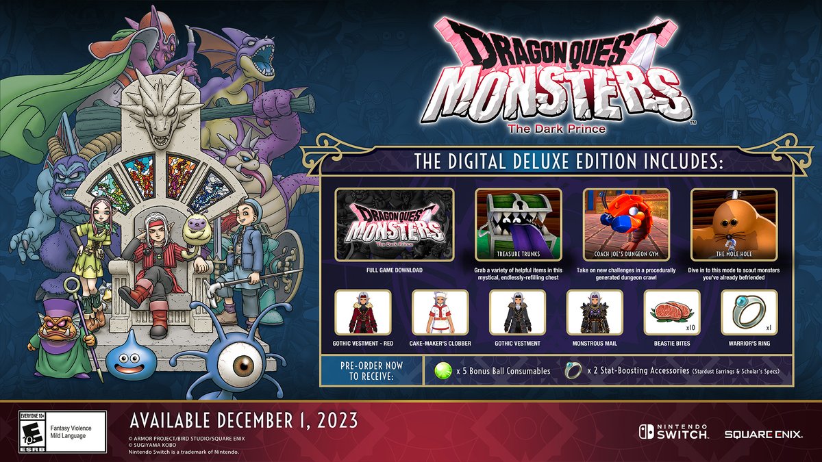 Dragon Quest Monsters: The Dark Prince — 4 Great Monsters You Can Start  With 