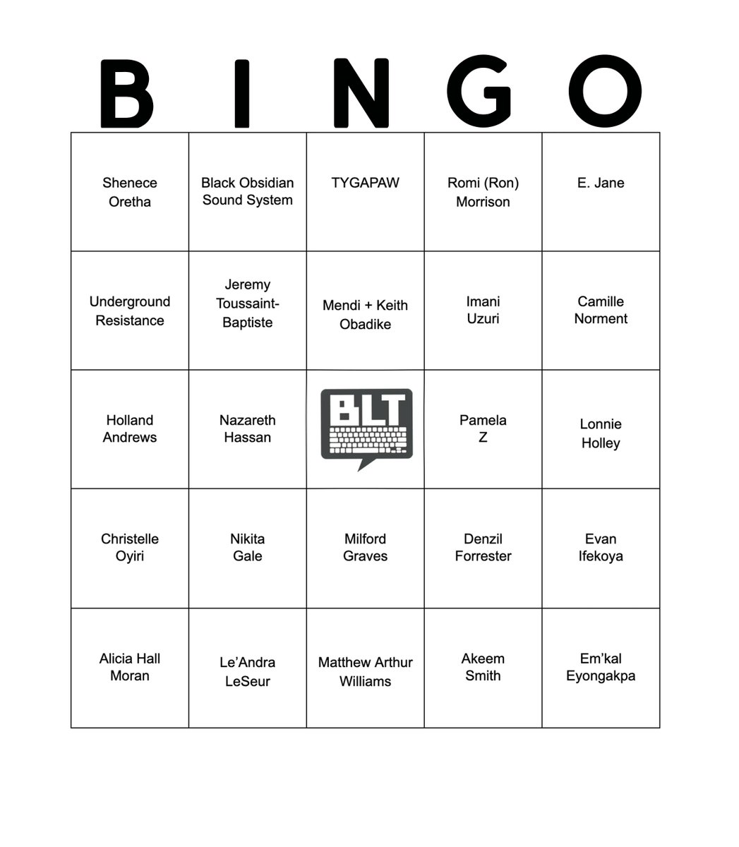 Black Lunch Table tweet media