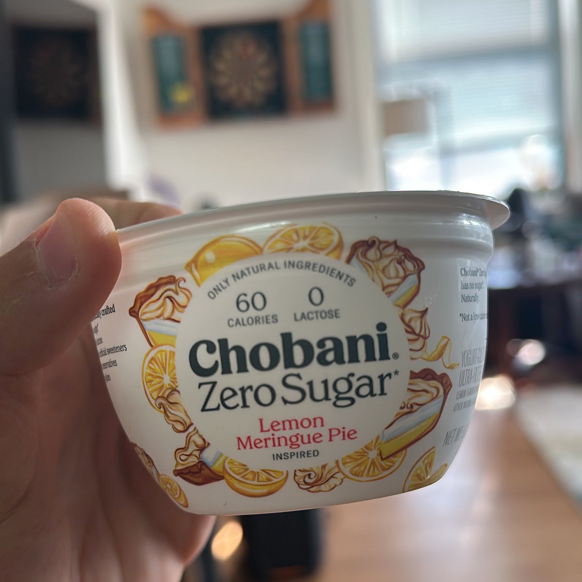 derek_morgen's tweet photo. Reminder that there are healthy alternatives that also taste incredible…

Example 1: Chobani Zero Sugar Greek Yogurt - Lemon Meringue Pie Inspired 

60 calories
5g carbs
11g protein
No artificial anything

It’s not always how much you eat, it’s what you eat https://t.co/oVDroWYe8Z