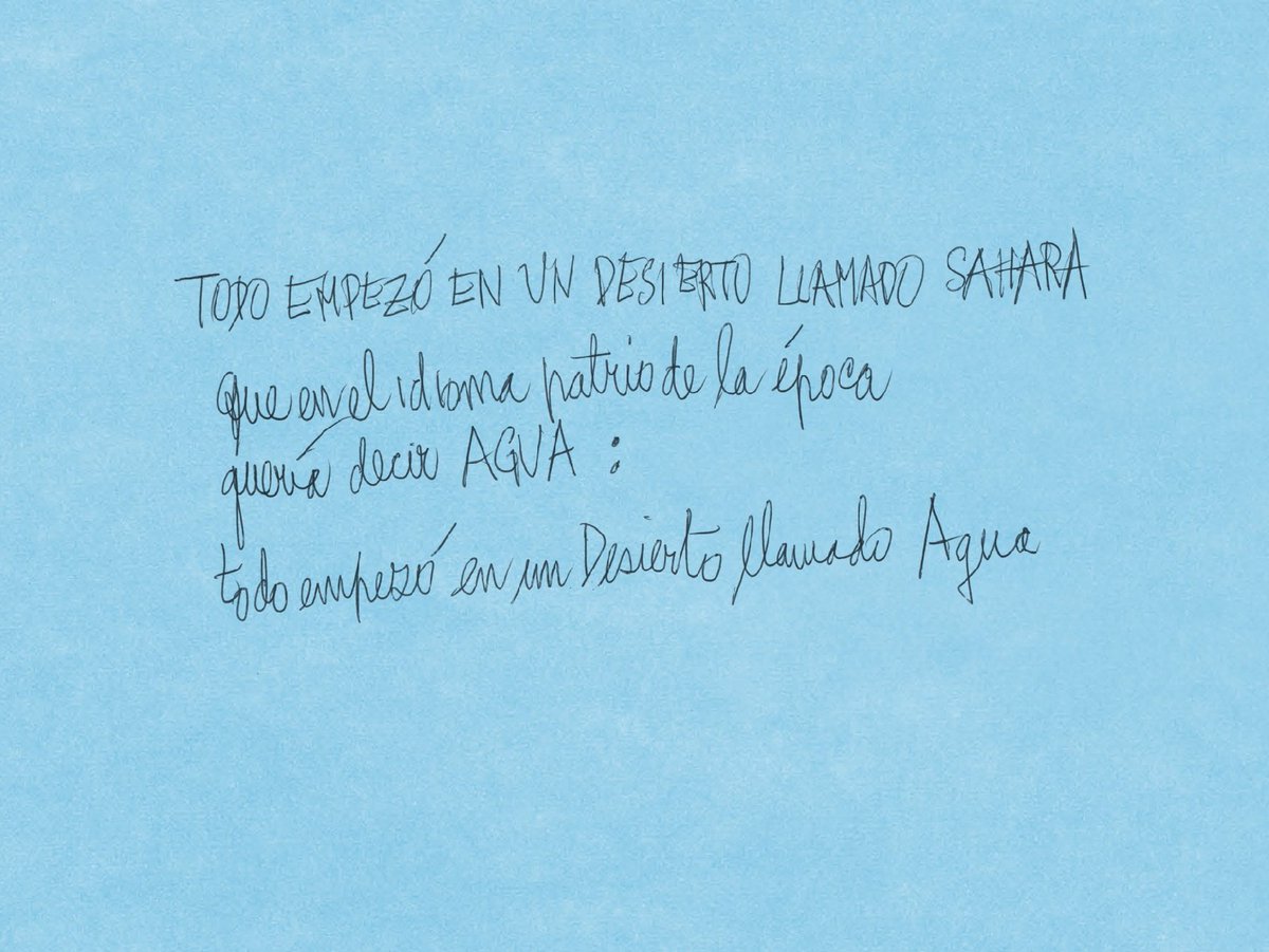 ¿Qué es lo que más teme en la vida?
- La muerte
del planeta
como paraíso terrenal
O terminamos con la contaminación
antes que ella acabe con nosotros
[...]
Poema de #NicanorParra, en el aniversario de su nacimiento, para reflexionar sobre las consecuencias del cambio climático.