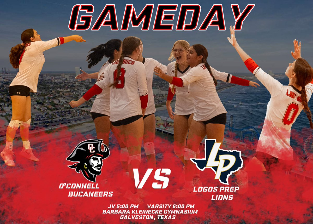 It's GAME DAY BUC NATION!  The Lady Bucs will host Logos Prep at home today!  Game times are 5:00 &amp; 6:00.  Come pack the gym and cheer on our Lady Bucs! #BucNation #OCVB

Tickets available online at ocbuccaneers.com.