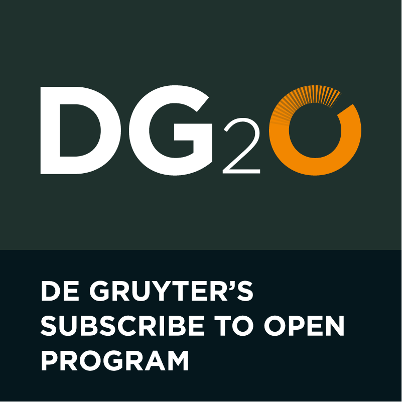 degruyter_pub's tweet image. We have some exciting news to share with you: Introducing DG2O, De Gruyter's Subscribe to Open program! 🌐

🔗 degruyter.com/publishing/abo…

#DeGruyter #DG2O #OpenAccess #SubscribeToOpen #Subscribe2Open #S2O #OA #AcademicPublishing #ScholarlyPublishing