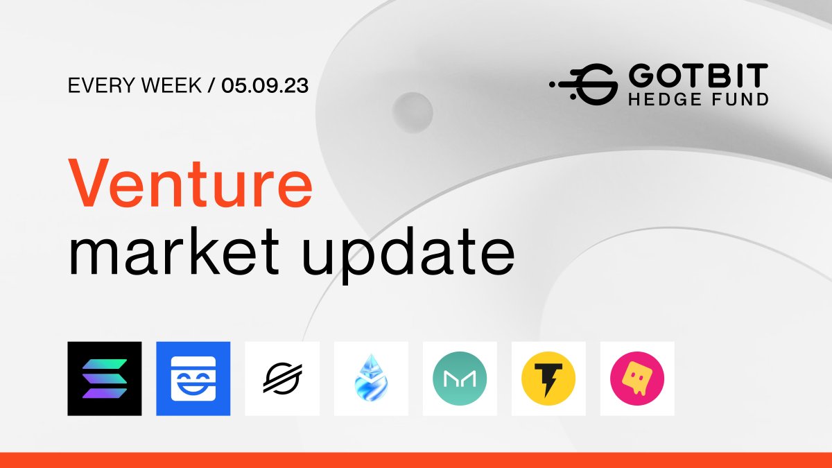 gotbit_io's tweet photo. 🟧 Venture market update | 05.09.23 🟧

In today's 🧵, you can check out the latest updates on the VC Market.

Follow the link for more details: https://t.co/jInl0YeoSW

Read Thread ⬇️
 #VentureMarketUpdate #VCMarket #InvestmentNews #StartupScene https://t.co/D8D6mOIxr4