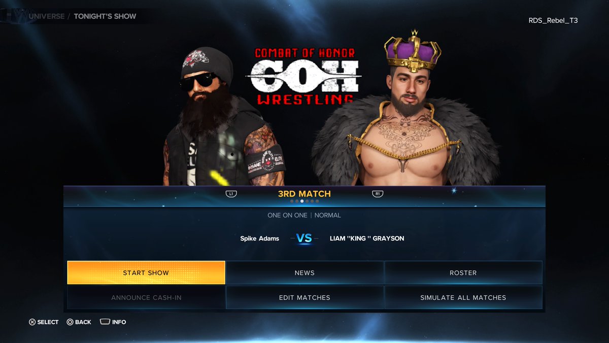 RDS_Rebel_'s tweet photo. #PS5Share, #WWE2K23 https://t.co/Ibs4t5O7Zn