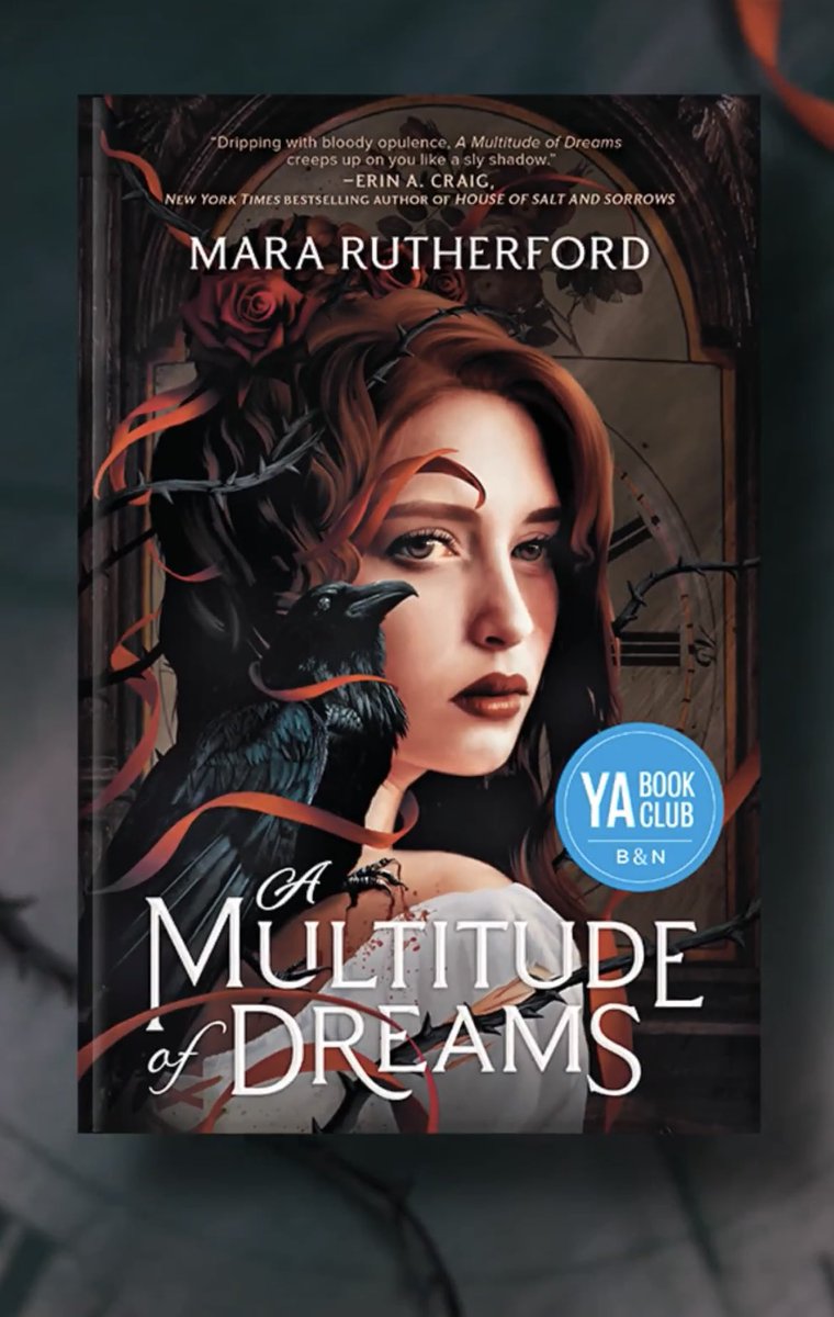 “The bloody plague is finally past, but what fresh horror lies in its wake?” 
Our YA Book Club selection, “A Multitude of Dreams” by Mara Rutherford, is the perfect way to kickstart spooky season!
