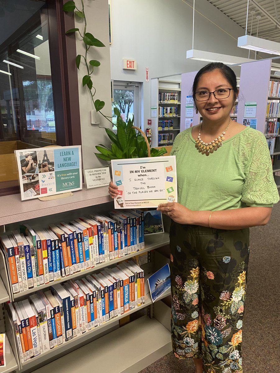 mclsnj's tweet photo. This September, we're celebrating #LibraryCardSignUpMonth by inviting you to #GetinYourElement with MCLS! Staff are sharing what it is that makes them feel "in their element", along with some corresponding library resources!

#njlibraries #ilovenjlibraries #mercercountynj https://t.co/vCtTCd4NMV