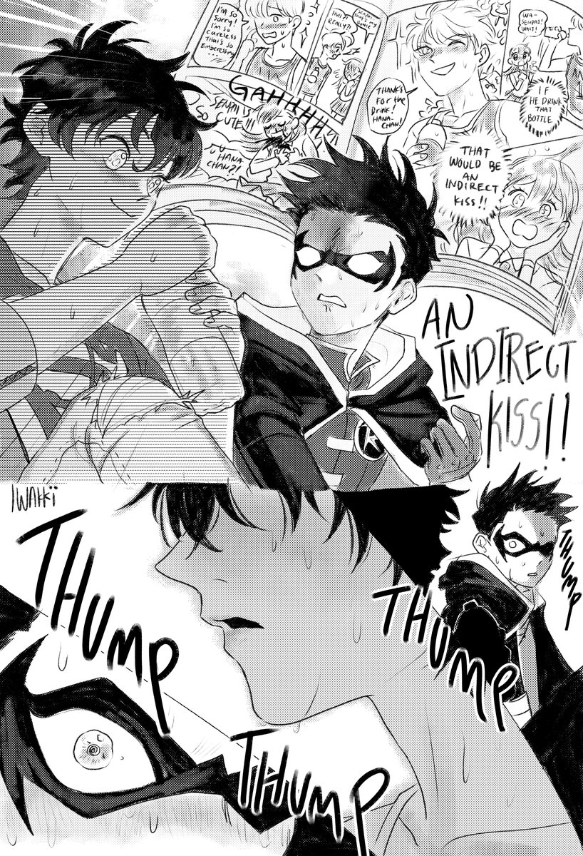iwakkecubung's tweet photo. Indirect kiss? 
#supersons #jondami https://t.co/IpEpAiy0Nr