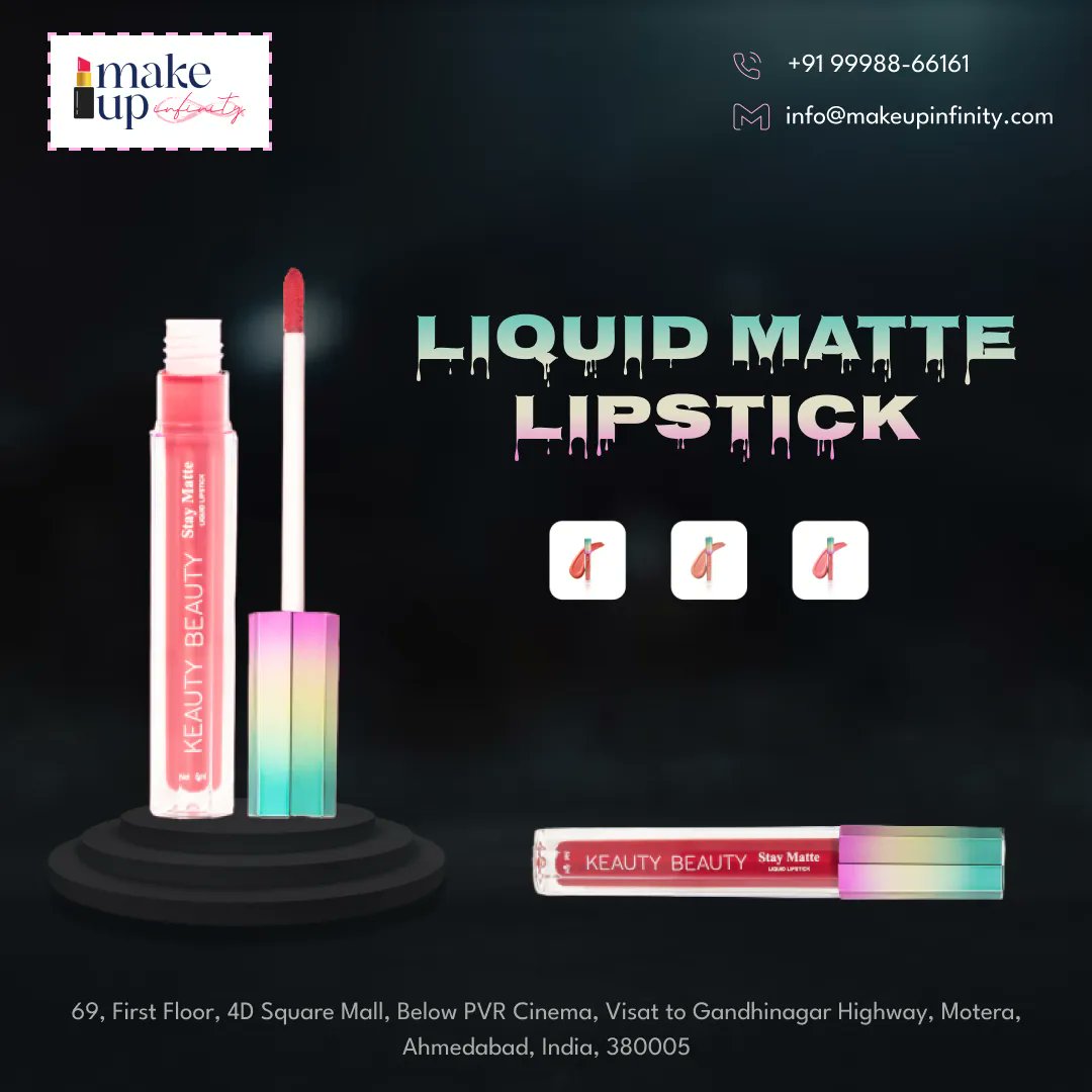 makeupinfinity7's tweet image. 🌟 Keauty Beauty Liquid Matte Lipstick 🌟

💋 Smudge-Proof &amp;amp; Long-Lasting - Kiss worry goodbye
👄 No Lip Liner Needed - Effortless beauty
💧 Water-Resistant - Stay vibrant all day
🎨 Perfectly Matte - Elevate your style

#makeupinfinity #liquidmattelipstick #liquidmattelipsticks