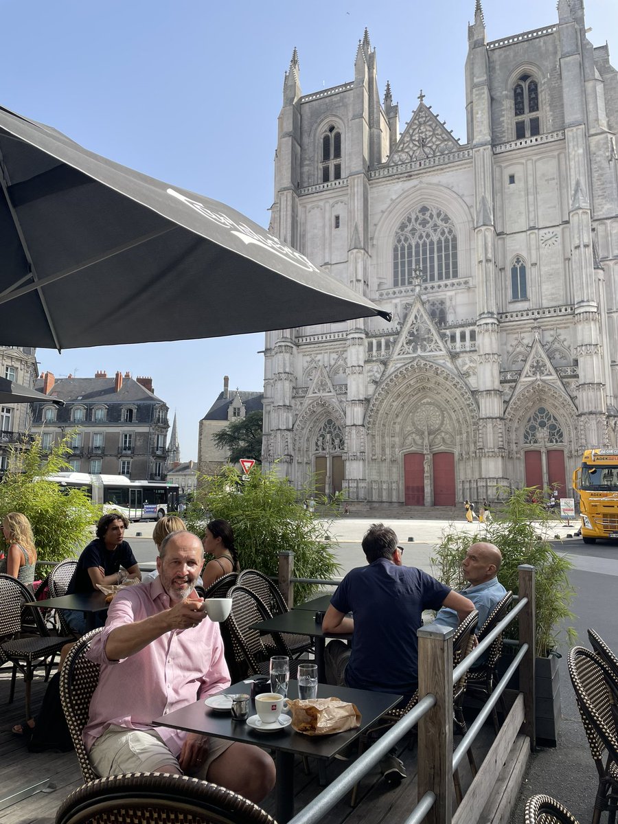 Here’s to the first day of a new school year (from Nantes).