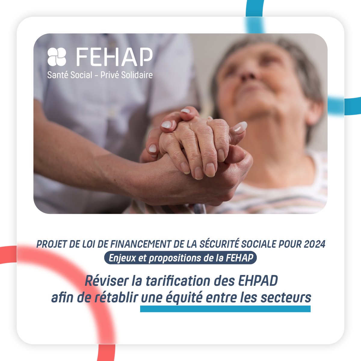 #PLFSS 2024
➡La FEHAP souhaite que la CNSA adresse directement les ressources financières suffisantes aux établissements, à charge pour elle ensuite de récupérer les fonds auprès des départements.

📄Toutes nos propositions : tinyurl.com/yc58ec4b