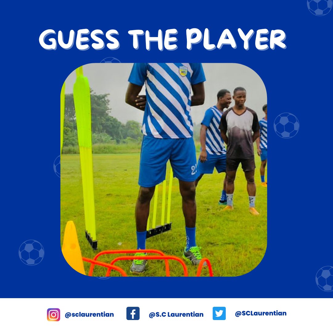 Is this our midfielder or our captain? 

Which of our players do you think this is? 

Tell us your answers in the comments!
.
.
.
.
.
#sclaurentian #guesstheplayer #footballplayers #kumasi #realmadrid #arsenal #ronaldo #manchesterunited #UCL #footballpassion #footballclubinghana
