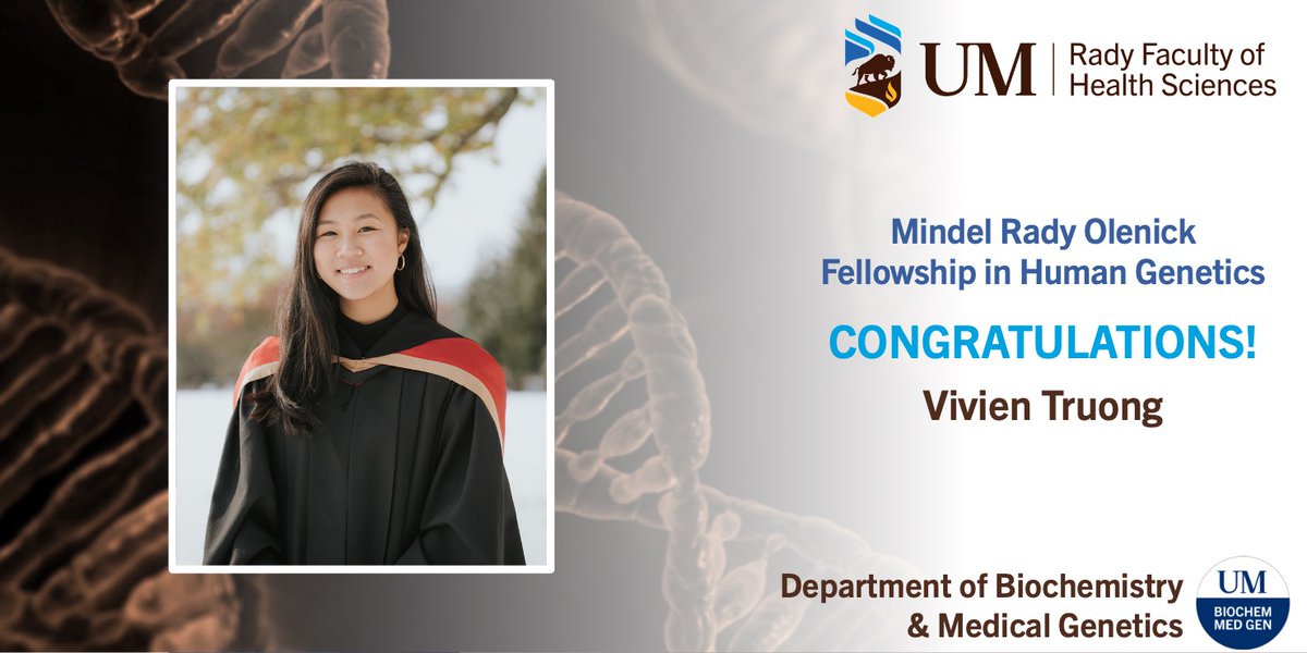 Biochemistry & Medical Genetics UofM tweet media