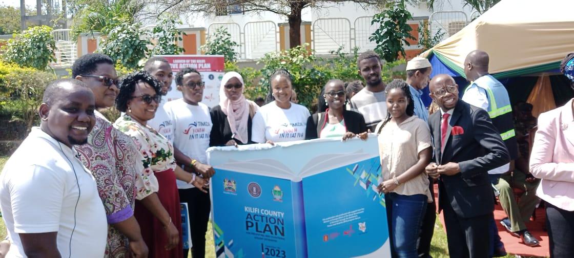 Timiza_CC's tweet photo. The plan is informed on the threat caused by terrorist groups such as Al-Shabaab who have caused violent extremism and debate on how to address this threat #KCAPLaunch
@Timiza_CC @WaziriRuth_Dama @GideonMungaroM @KECOSCE @KilifiCountyGov @tendasasa @denmarkinkenya @NCTC_Kenya https://t.co/TSK6xK7x0m