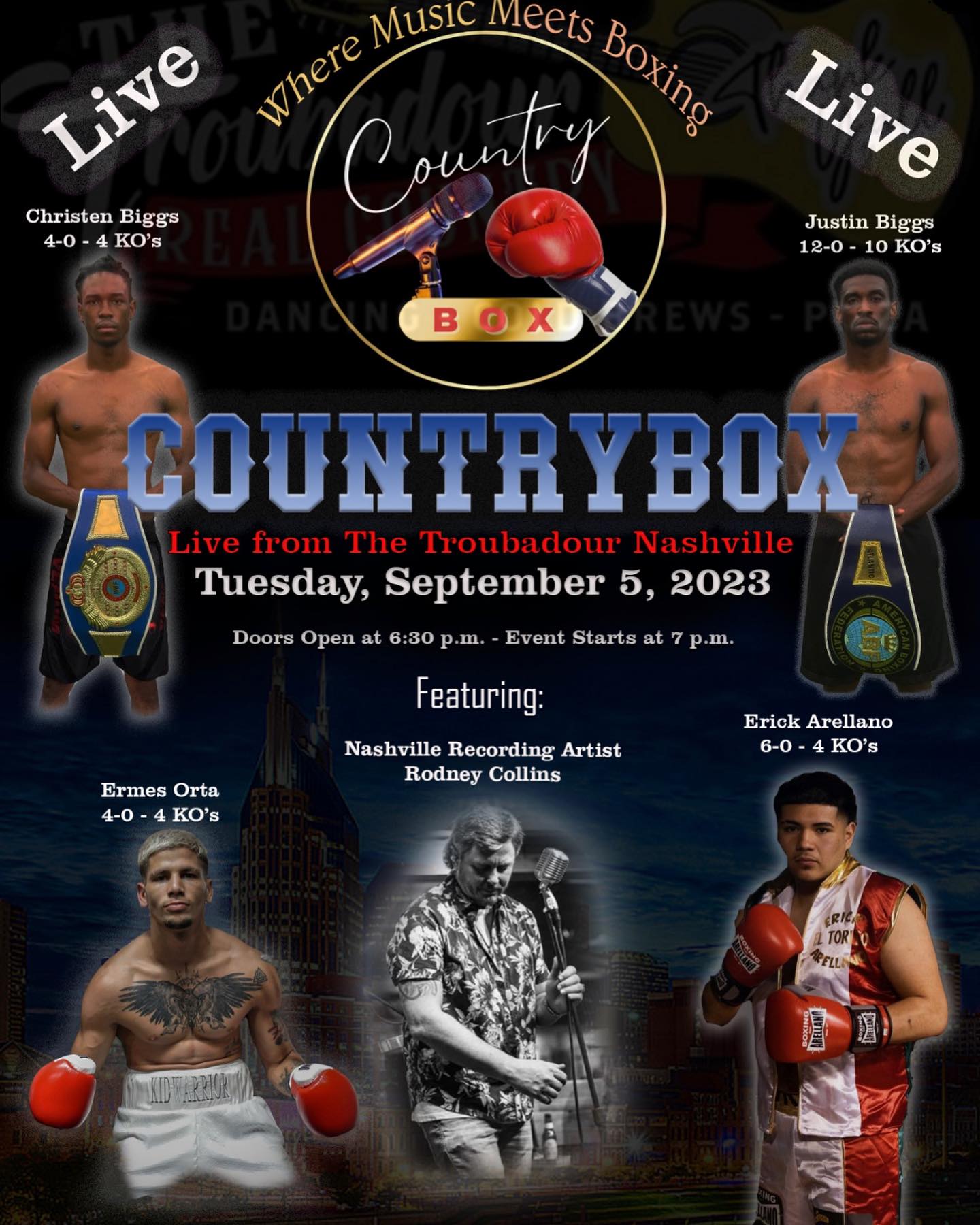 free boxing tonight live