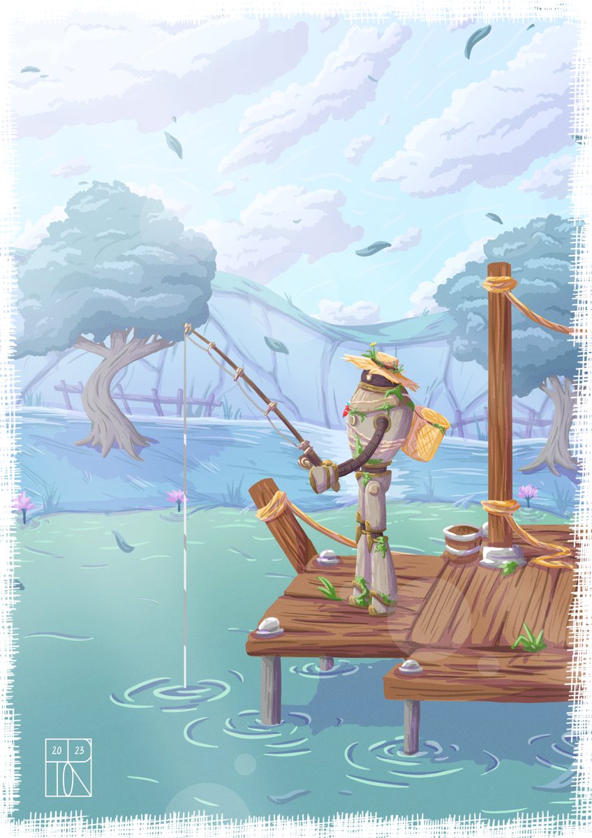 Piethonz's tweet photo. Simply fishing with Einar 🎣🌳
#paliafanart #palia #paliaeinar #mmo #art #character #digitalart https://t.co/YQ2ZbMGDQS