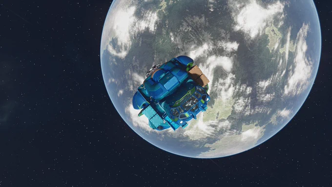 完全に球体のゴミみたいな宇宙船作りたいが良さげなパーツがない。(研究で増えるのかも) 