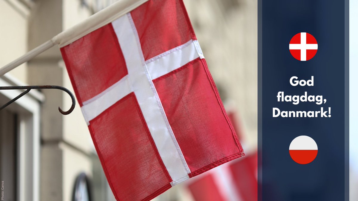 antonifalk's tweet photo. I dag er det #flagdag🇩🇰 for de danske soldater der har gjort en forskel ude i verden.
Som Danmarks nære allierede sætter Polen🇵🇱 stor pris den indsats I yder og har ydet. Rigtig god flagdag til jer alle! https://t.co/8M8rivjPbz