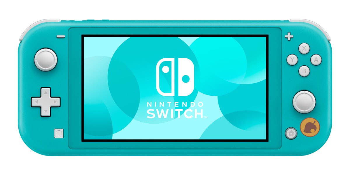 NintendoAmerica's tweet photo. Also available 10/6, two new Nintendo Switch Lite bundles for Animal Crossing: New Horizons, featuring leaf designs and a digital copy of the game!

The Nintendo Switch Lite (Isabelle’s Aloha Edition) Bundle will be available exclusively at Target, and the Nintendo Switch Lite (Timmy & Tommy’s Aloha Edition) Bundle will be available exclusively at Walmart.