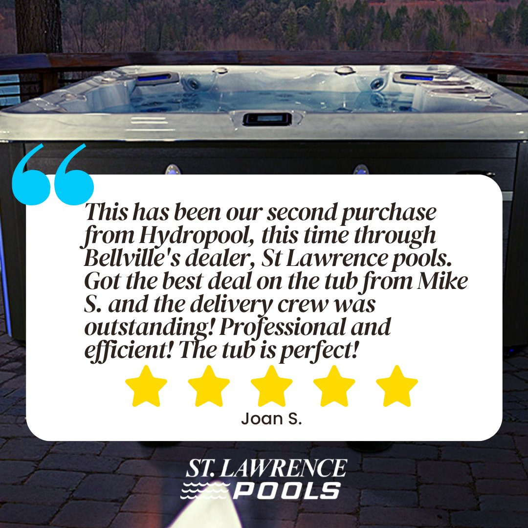 Congratulations to Mike S. who has been a fantastic teammate., 5-star customer service champion and leader at St. Lawrence Pools for 20 years as of today.
⭐ ⭐ ⭐ ⭐ ⭐
Thank you, Mike for all your hard work and dedication. We all appreciate you!