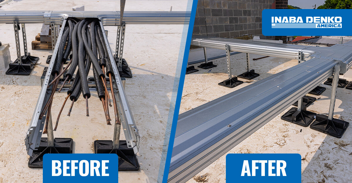Slimduct RD organizes messy piping into parallel lines with a beautiful metal finish in commercial HVAC installations on rooftops. Learn more about Slimduct RD here: bit.ly/slimduct-rd

#hvac #hvactech #hvaclife #hvacsupplies #hvaccontractor #hvaccommercial #slimductrd