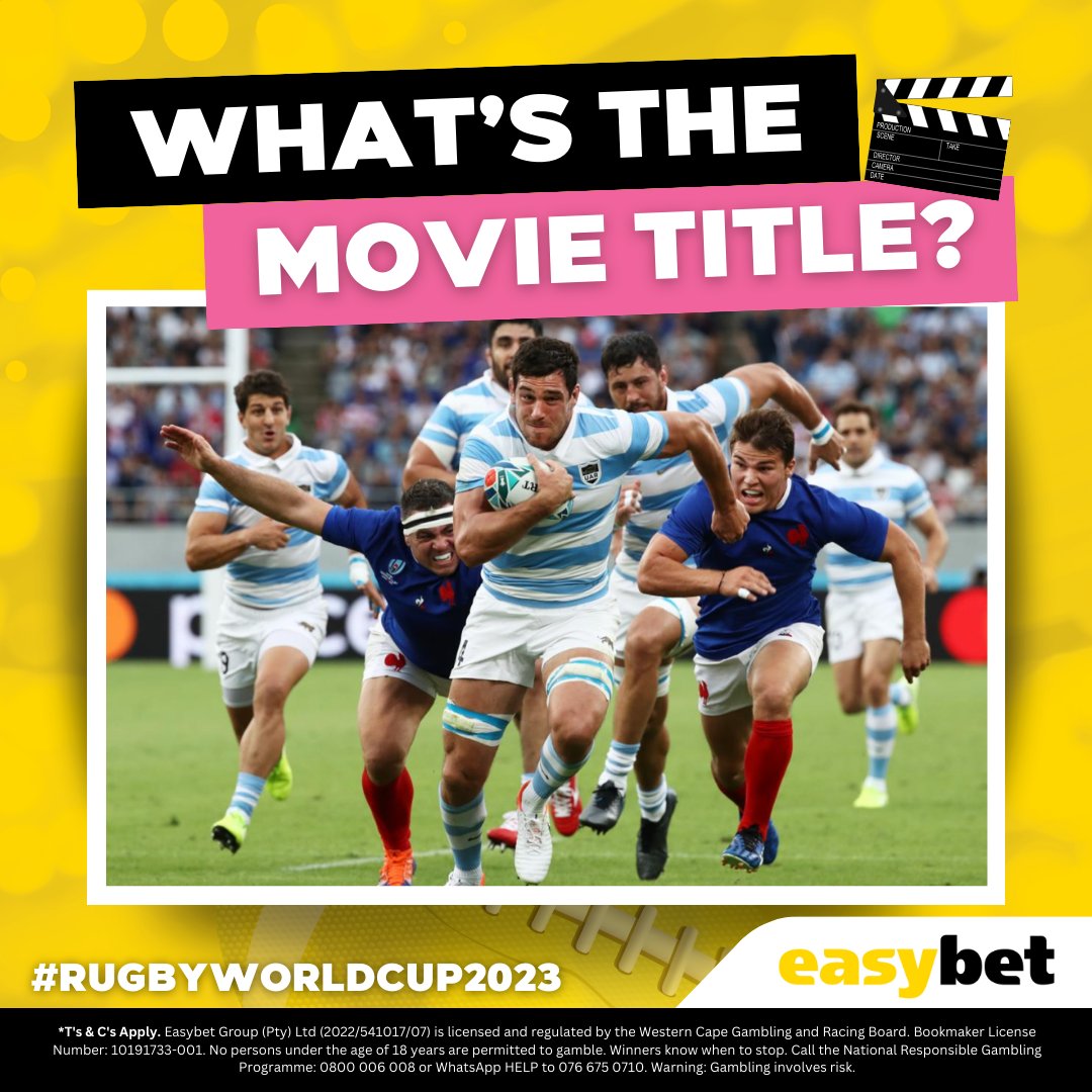Only 3 snoozes left until the Rugby World Cup kicks off! 🏉🌍

And man, RWC surely does not run out of exciting pictures!💥 If the one below was a movie, which one would it be?🤔 

Share your answers in the comments with our hashtags! We're scratching our heads over here 🙈