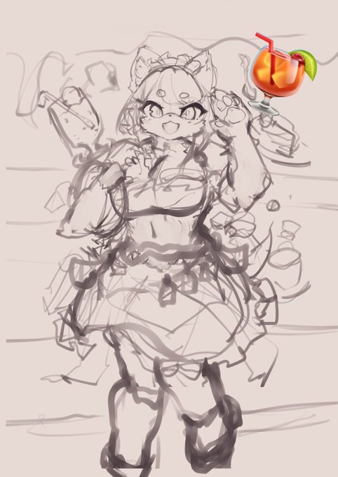 可愛い絵描いてます☺️ 