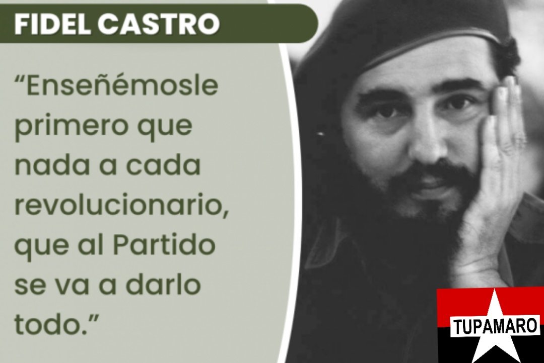 '¡Y traidores los que se solidarizan con los traidores!  ¡Traidores los que en este momento tienen la desvergüenza de cohonestar la traición!  ¡Traidores los que en este momento tienen la osadía de predicar la división del pueblo' Fidel Castro #VidaYPazSonLaPremisa