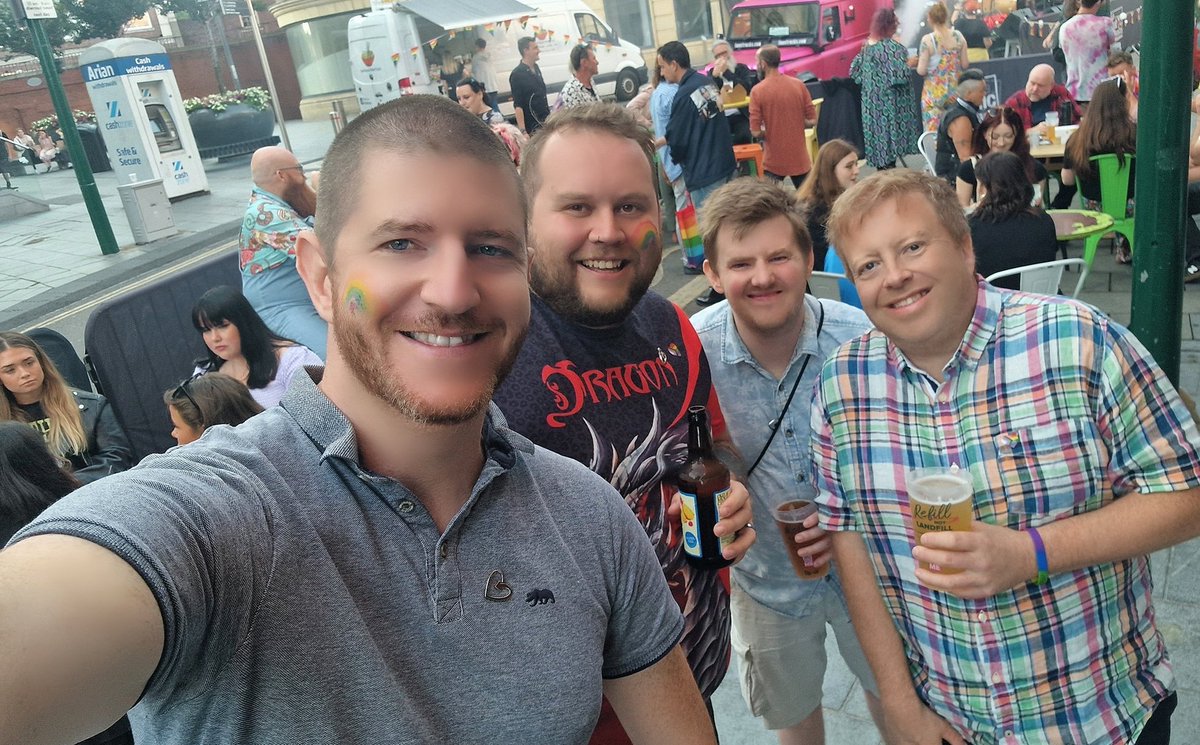 We had a fantastic time at @PrideinthePort over the weekend! Best one yet!! 🏳️‍🌈
#prideintheport #newportpride #newport #newportwales #Wales #gay #lgbtq #lgbt #pride #gaypride #UK