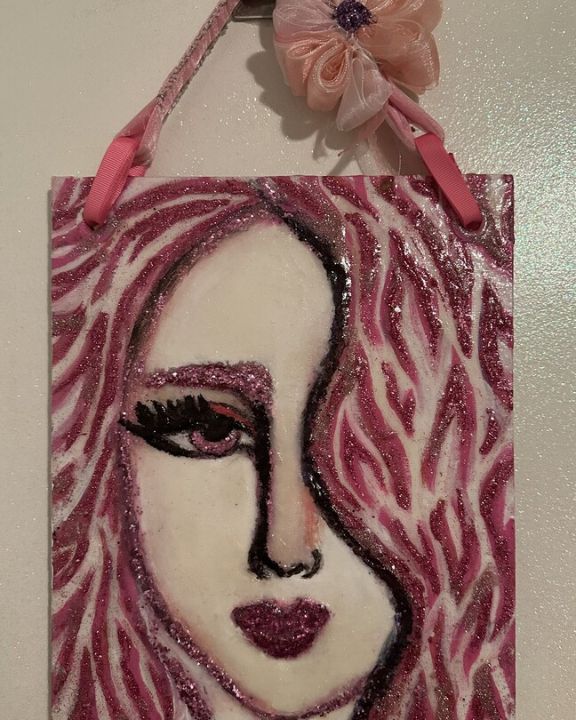 ArtistOranit's tweet photo. Art of the Day: "Pink Zebra Totem". Buy at: https://t.co/0LIeZqdqJA https://t.co/CLYvwLPuRM