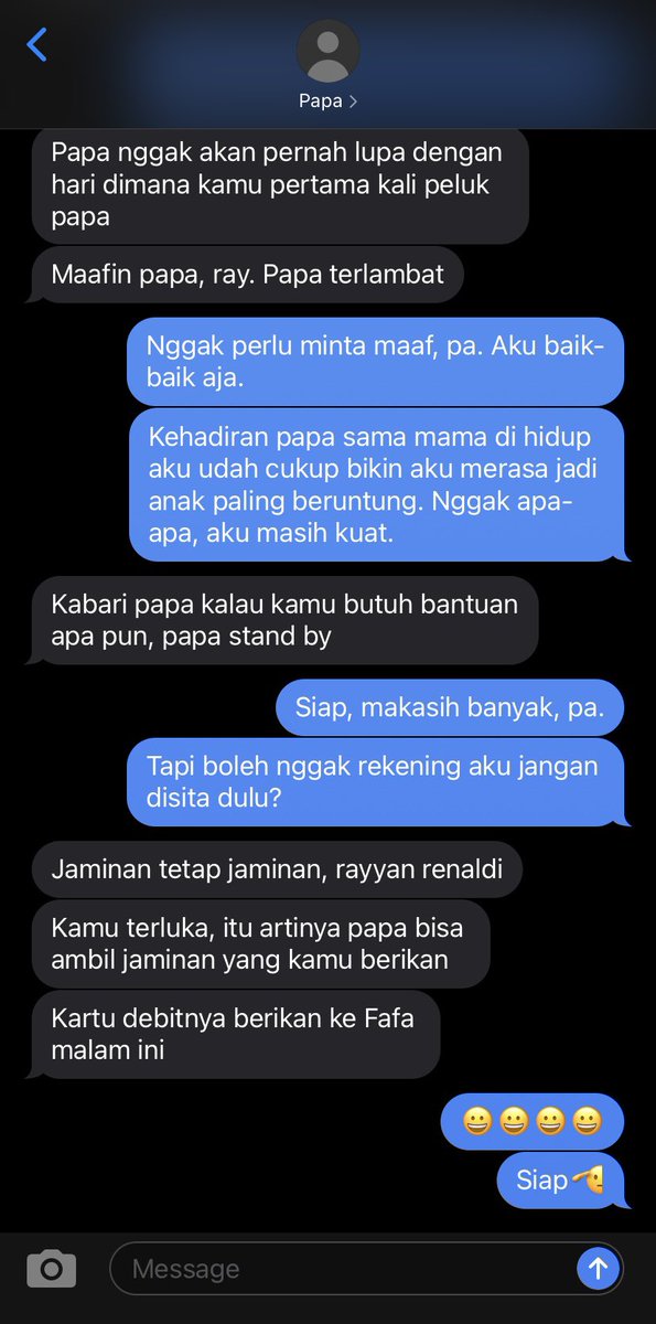 318. Papa terlambat
