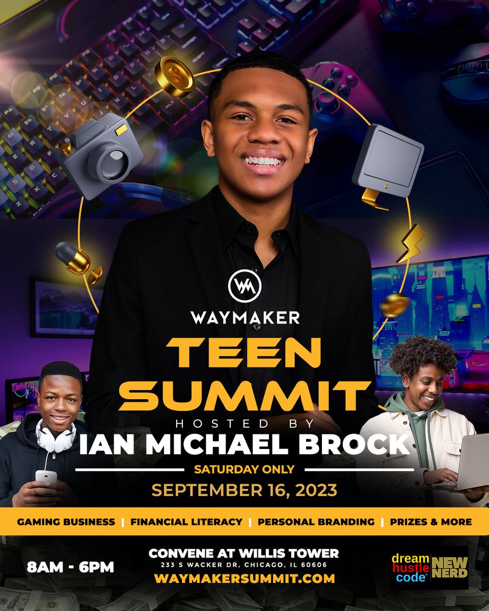 Next month we're providing a space where not only men, but teen boys will gather for one reason - to break out of their comfort zone. 

Please note: The Teen Summit is INVITE ONLY! Registration for adult men is open now at WaymakerSummit.com.

#Waymaker