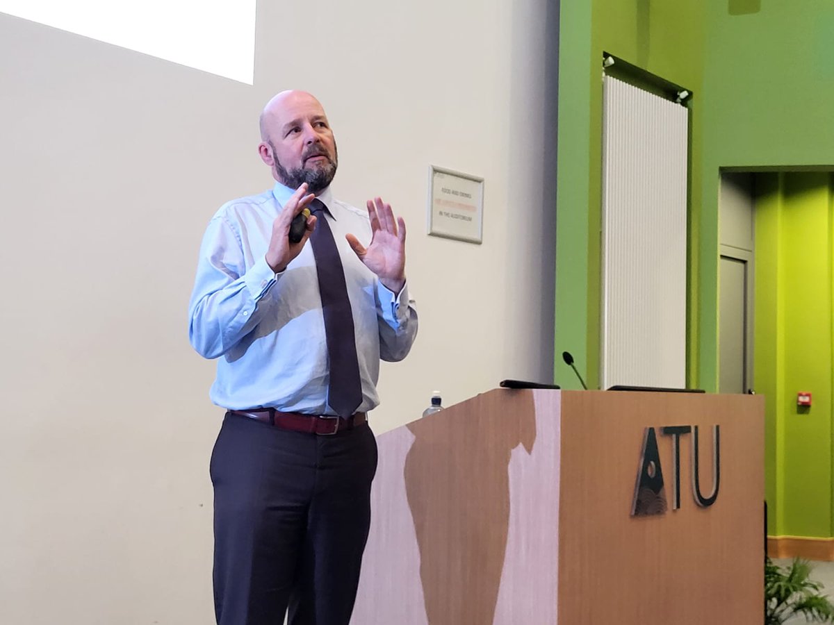 Atlantic Technological University (@atu_ie) on Twitter photo Prof Philip Nolan, Director General of @scienceirel
talks on challenges and opportunities for UK-Irish research collaboration at the 2023 <a href="/hucbms/">HUCBMS</a> conference at #ATU. Prof Philip Nolan, Director General of @scienceirel
talks on challenges and opportunities for UK-Irish research collaboration at the 2023 <a href="/hucbms/">HUCBMS</a> conference at #ATU.