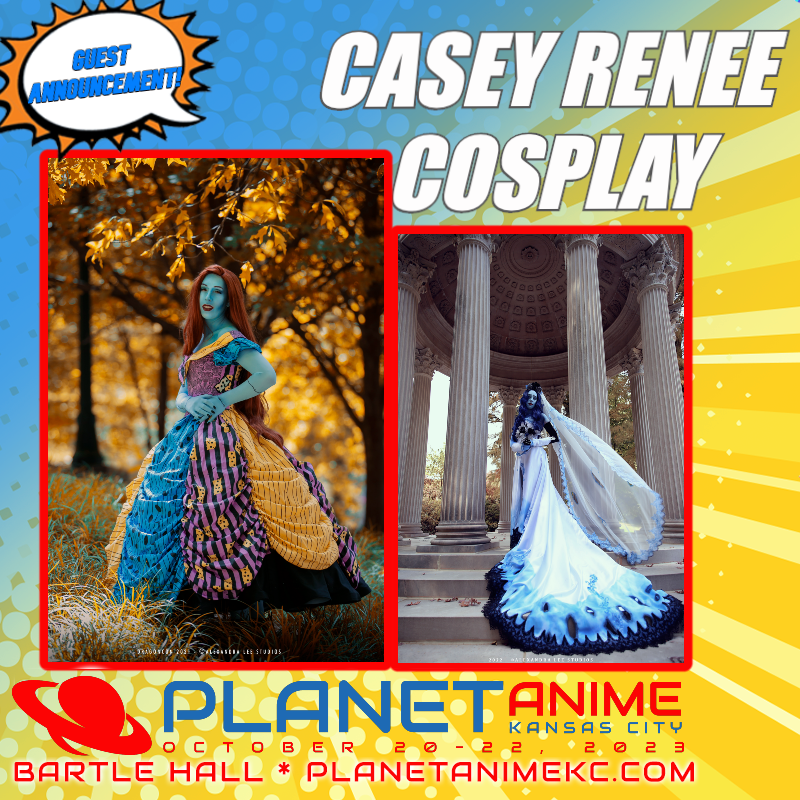 PlanetAnimeKC's tweet photo. 🚨
PAKC is pleased to welcome @CaseyReneeCos  

CRC is an award-winning cosplayer focused on craftsmanship and sewing. In 2022, she put out her  1st Cos education book "Cosplay Foundations".

Meet Casey &amp; our lineup of cosplay guest 
🎟️
https://t.co/T4rzMfhZrV
#cosplay #anime https://t.co/p3btKPzqh1