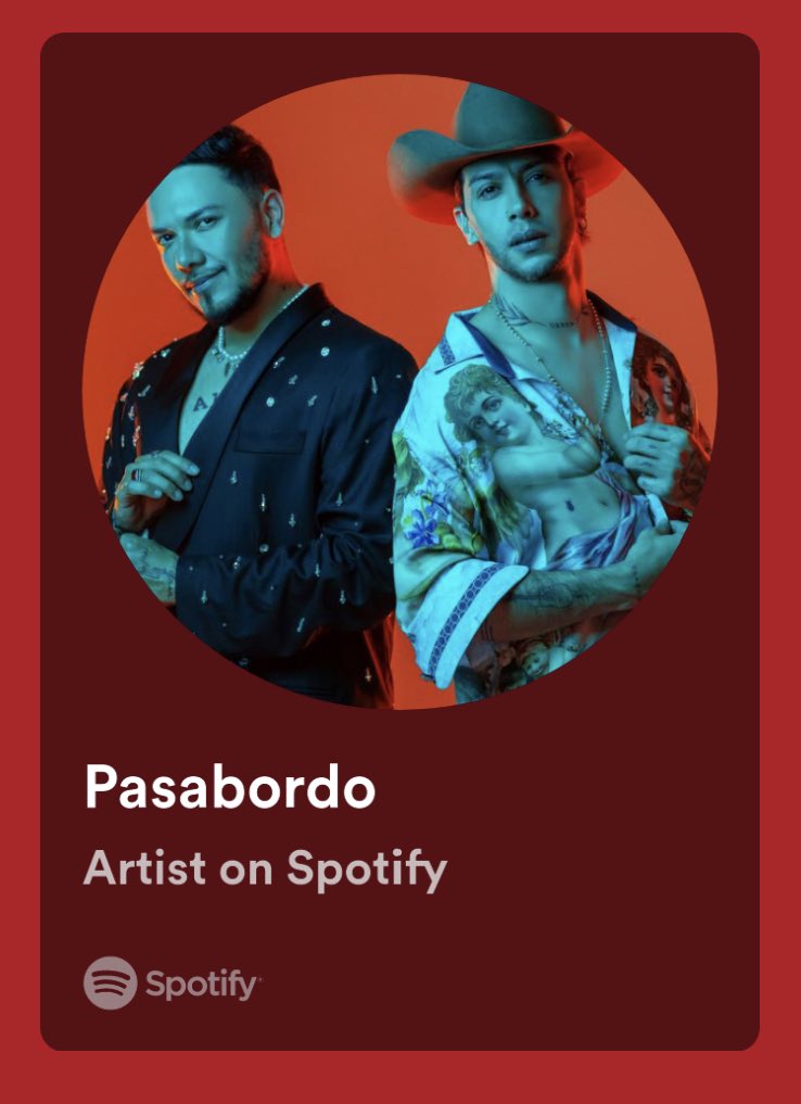 Cómo hago Pá que vuelva, canto vale, cuánto cuesta. 

open.spotify.com/artist/6tYuW96…