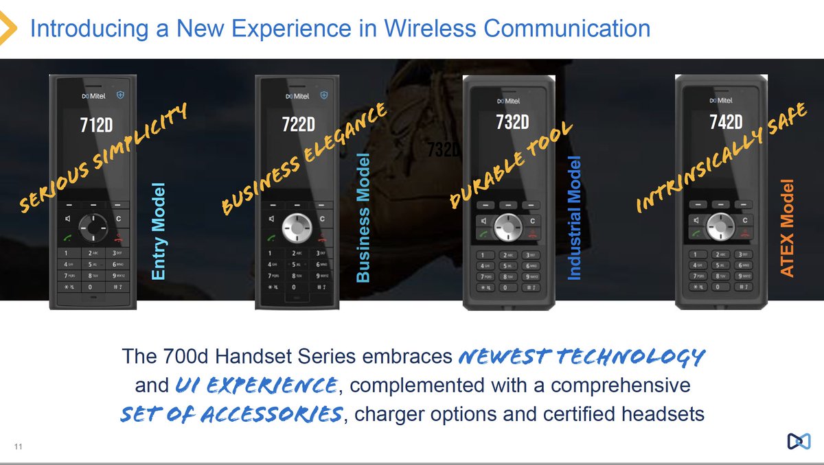 Just announced - @Mitel keeps the #DECT innovation train running... Check out its new handsets @nojitter @VirveVirtanen 

nojitter.com/endpoints/mite…