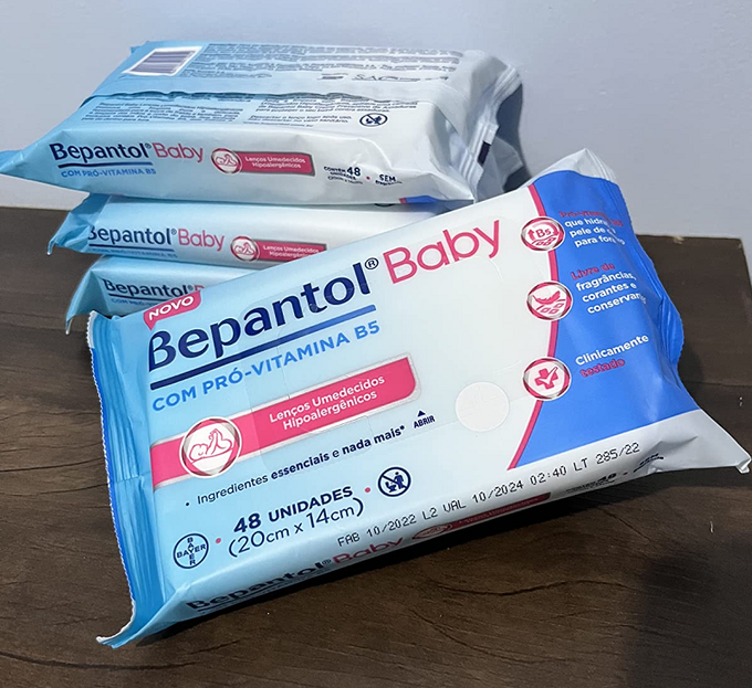 Kit Bepantol Lenços Umedecidos Leve 4 Pague 3, Bepantol