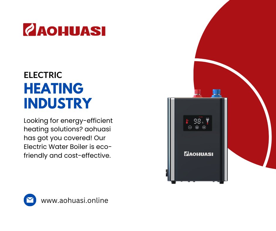 Looking for energy-efficient heating solutions? aohuasi has got you covered! Our Electric Water Boiler is eco-friendly and cost-effective. ♻️💰 #Sustainability #SaveOnBills