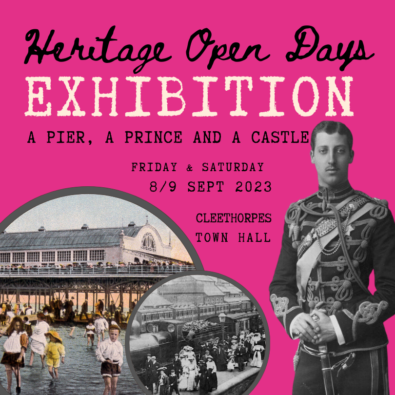 #HeritageOpenDays starts this weekend. Discover the hidden history of North East Lincolnshire at unique events. Full list of what's on discovernortheastlincolnshire.co.uk/hod
This Fri/Sat, visit 'A Pier, a Prince &amp; a Castle' exhibition at #Cleethorpes Town Hall. #heritageopendays #lincolnshire