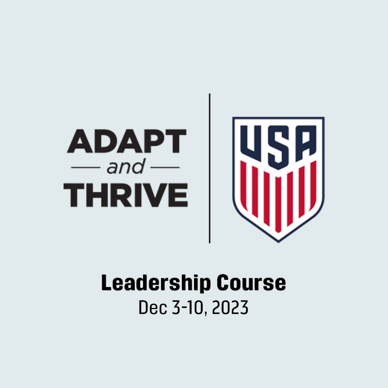 ussoccer_ENT's tweet photo. .@ussoccer launches first-of-its-kind #ADAPTandTHRIVE Leadership Course to take place Dec 3-10 in Rome, GA.

New Course In Partnership With Integrated Dreams Empowers Individuals to Become Advocates for Inclusion and Change Within Their Soccer Communities