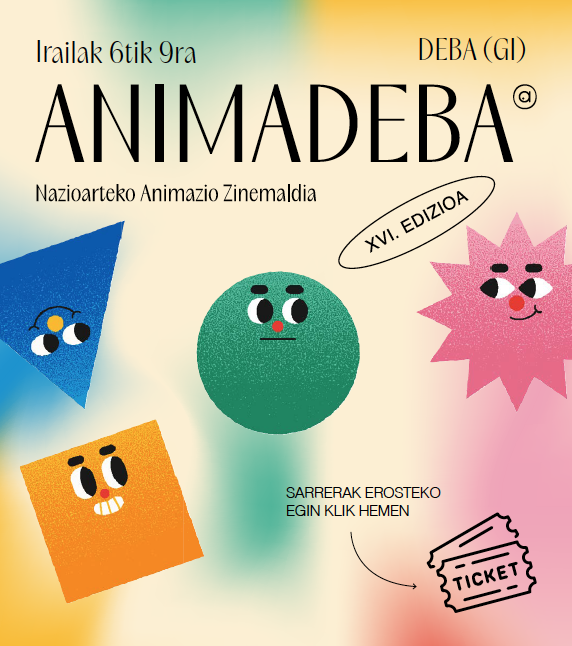 geoparkea's tweet photo. 🎬 Gaur emango zaio hasiera #Animadeba Nazioarteko Animazio Zinemaldiari, Donostiako @santelmomuseoa-n egingo den "première" saioarekin 📽️
🌐 Informazio guztia 👉🏻 https://t.co/1H8cKYDvsi https://t.co/WGbYudhsu3