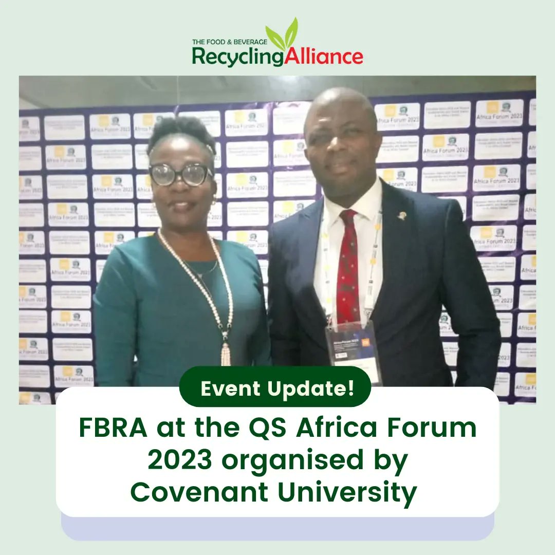 The engaging session provided insight on the vital role of climate change education in shaping a sustainable future for Africa. 🎓🌱

#EducationForSustainability #AfricaForum2023 #FBRA #SustainabilityMatters #LetsMakeWasteValuable