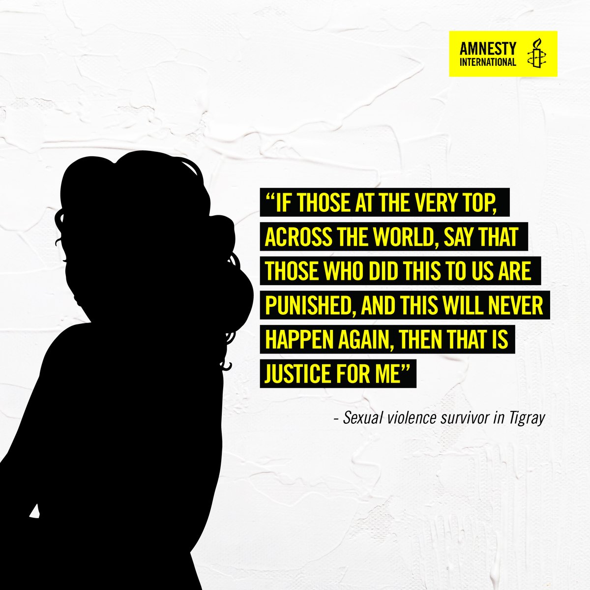Since the conflict in Northern #Ethiopia broke out, we have spoken to thousands of survivors. They are just a fraction of all the people whose lives have been irreversibly changed because of this conflict.

Every single one of them deserves justice.

#RenewICHREE
