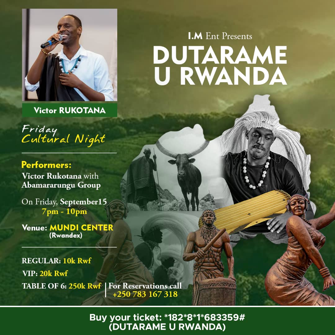 Here we go again with Victor Rukotana🔥🔥🔥, azaturirimbire umudamazera . Iyi nkera tuzahurireyo turi benshi.