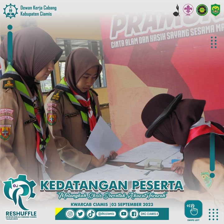 dkcciamis's tweet photo. KEDATANGAN PESERTA| Reshuffle dewan kerja cabang ciamis tahun 2023 https://t.co/xWt0fDwWVa