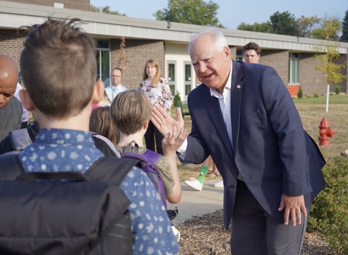 Governor Tim Walz tweet media