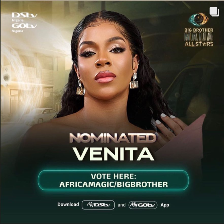 VenitaAkpofure's tweet photo. God Abeg ooo 🙆🏽‍♀️😩

All this decamping by one person for no just reason. Our Queen has just been happy and for some reason it’s Venita did this, Venita did that! Ah, nawa.

UNICORNS, only one thing matters to us right now, and that is voting Venita.  Please block out all the noise and just focus on Venita!!!🗣️🗣️

VENITA TILL THE FINALE
VOTE VENITA
#VenitaAkpofure #BBNaijaAllStars   
#BBNaija