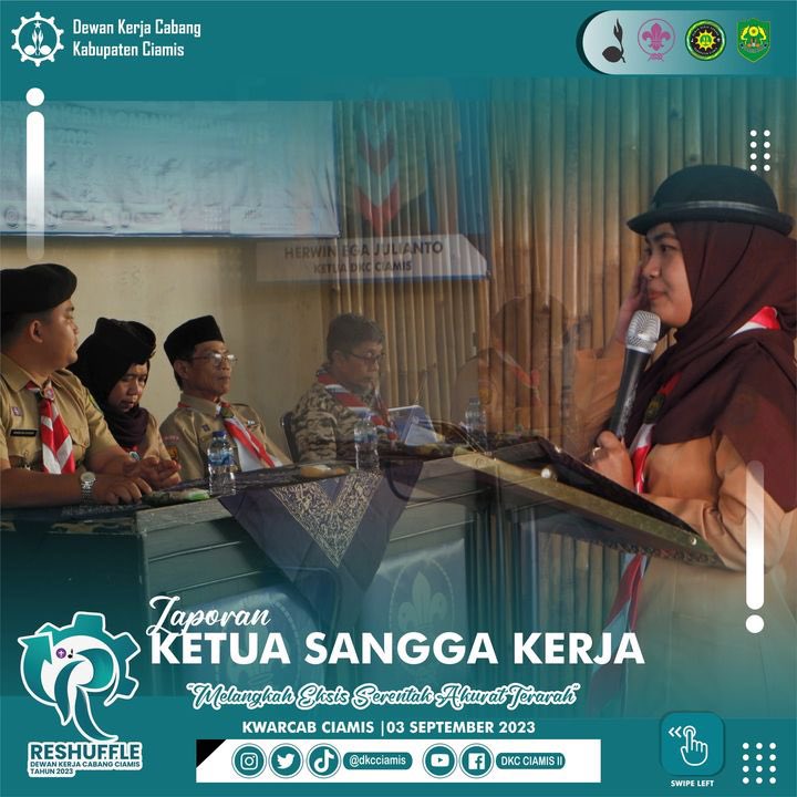 dkcciamis's tweet photo. LAPORAN KETUA SANGGA KERJA| Reshuffle dewan kerja cabang ciamis tahun 2023
Oleh Kak Windi Febriani, S.E https://t.co/7JKXop42H8