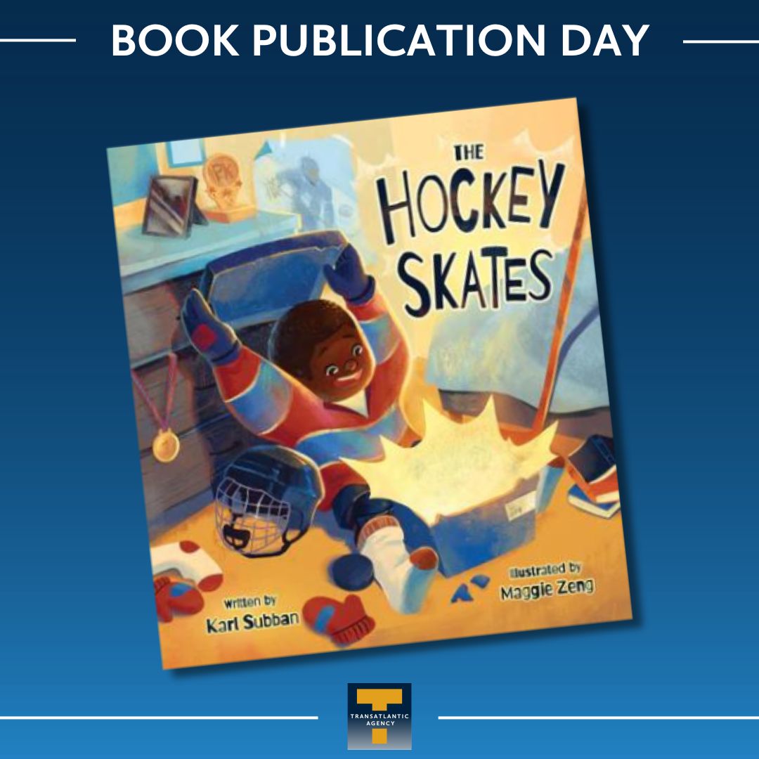 Transatlantic Agency (@translitagency) on Twitter photo Congratulations on the publication of THE HOCKEY SKATES by <a href="/karlsubban/">karl subban</a> Illustrated by Maggie Zeng publishing today with <a href="/HarperCollinsCa/">HarperCollinsCa</a>! ππ
Karl is represented by <a href="/Cforde_litagent/">Carolyn Forde</a> and <a href="/AmyJoT2/">Amy Tompkins</a>
To learn more about THE HOCKEY SKATES click here: bit.ly/45ZLbTk Congratulations on the publication of THE HOCKEY SKATES by <a href="/karlsubban/">karl subban</a> Illustrated by Maggie Zeng publishing today with <a href="/HarperCollinsCa/">HarperCollinsCa</a>! ππ
Karl is represented by <a href="/Cforde_litagent/">Carolyn Forde</a> and <a href="/AmyJoT2/">Amy Tompkins</a>
To learn more about THE HOCKEY SKATES click here: bit.ly/45ZLbTk